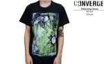 Converge / コンヴァージ - Petitioning Green Tシャツ(ブラック)