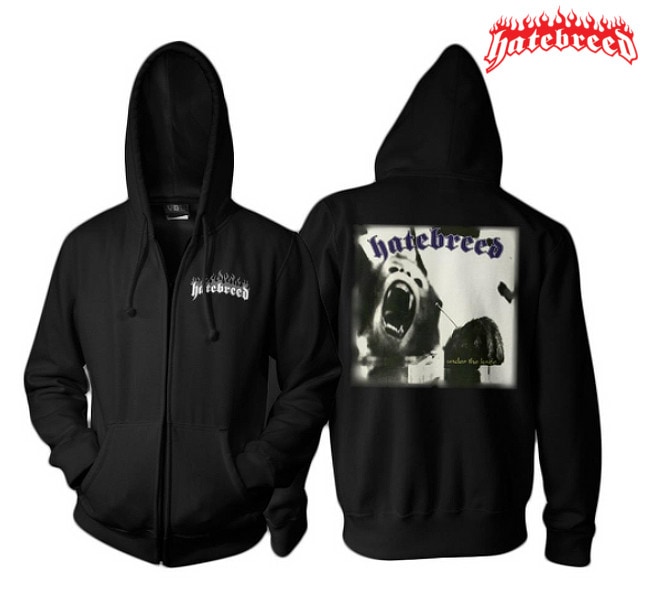 Hatebreed /ヘイトブリード - Under The Knife ジップアップパーカー