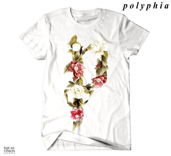 Polyphia/ポリフィア - Floral Muse Tシャツ(ホワイト) | T