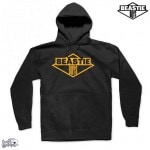 Beastie Boys /ビースティー・ボーイズ - BB Logo プルオーバーパーカー (ブラック)