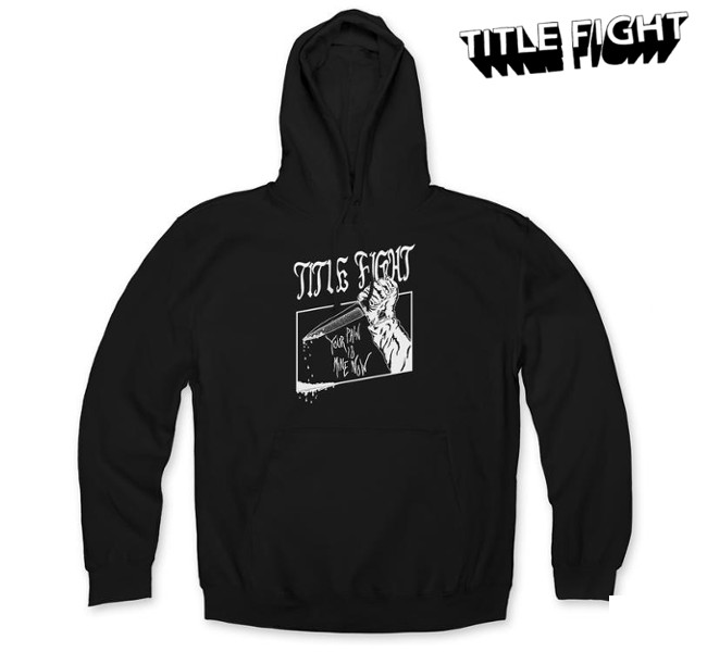 Title Fight / タイトルファイト - Your Pain プルオーバーパーカー 
