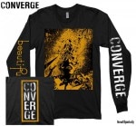 Converge / コンヴァージ - BEAUTIFUL RUIN ロングスリーブ・長袖シャツ(ブラック)