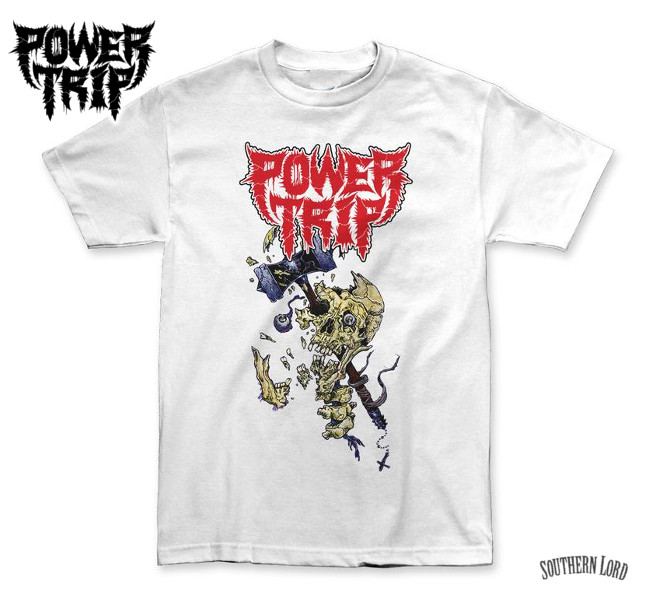 Power Trip /�ѥ�ȥ�å� - Hammer Skull T�����(�ۥ磻��)