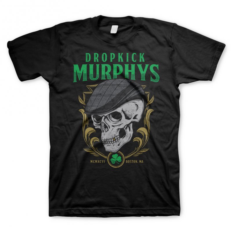 Dropkick Murphys/ɥåץåޡե - Skelly Skull T (֥å)