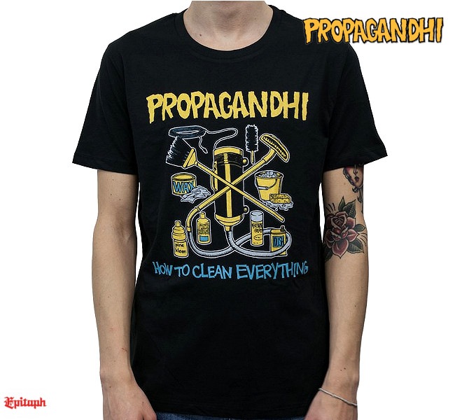 Propagandhi /�ץ��ѥ���ǥ� - How To Clean Everything T����� (�֥�å�)