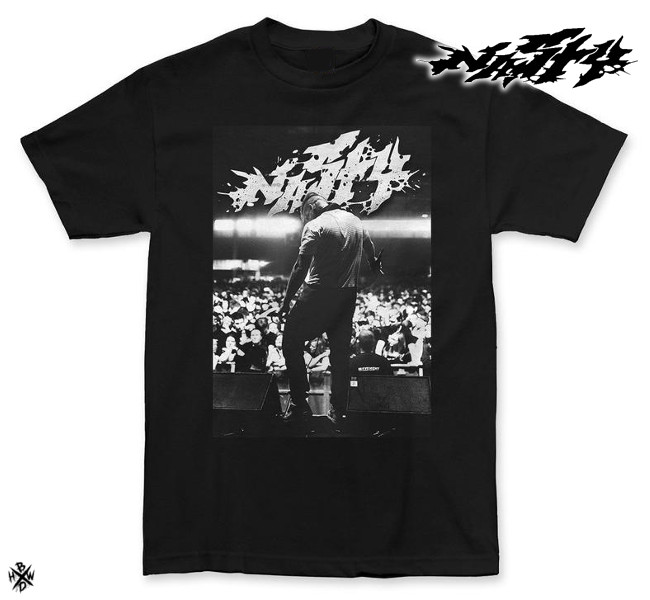 Nasty ナスティーバンドTシャツ　本人直筆サイン入り 激レア Nasty ナスティーバンドTシャツ 本人直筆サイン入り 激レア