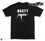 Nasty/ナスティー - Uzi Tシャツ(ブラック)4XLあり