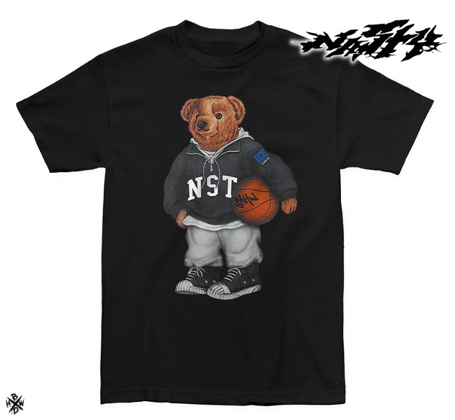 Nasty/ナスティー - NST Bear Tシャツ（ブラック）4XLあり | Tシャツ