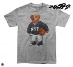 Nasty/ナスティー - NST Bear Tシャツ(グレー)4XLあり