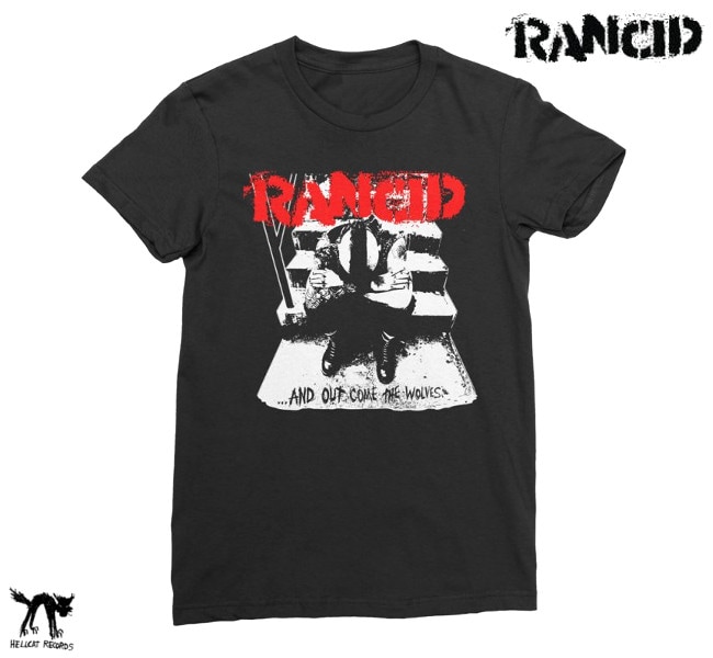 新品同様 Out And - ランシド / RANCID Come Tシャツ Wolves The ミュージシャン