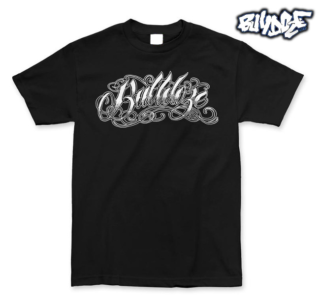 bulldoze バンドtシャツ Bulldoze / ブルドーズ - Script Tシャツ(ブラック) | Tシャツ
