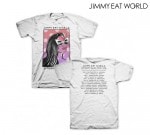 Jimmy Eat Wrld /ジミー・イート・ワールド - Cat Eyes Tour Tシャツ (ホワイト)