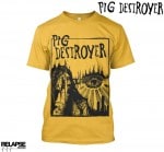 Pig Destroyer /ピッグ・デストロイヤー Skyscratcher - Tシャツ(イエロー) 3XLあり