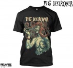 Pig Destroyer /ピッグ・デストロイヤー Tentacle Head - Tシャツ(ブラック) 3XLあり