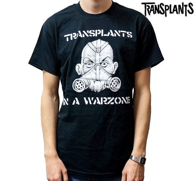 TRANSPLANTS ガスマスク Tシャツ TRANSPLANTS ガスマスク Tシャツ