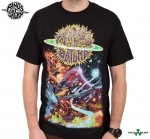 Rings of Saturn / リング・オブ・サターン - Saturn Ship Tシャツ(ブラック)
