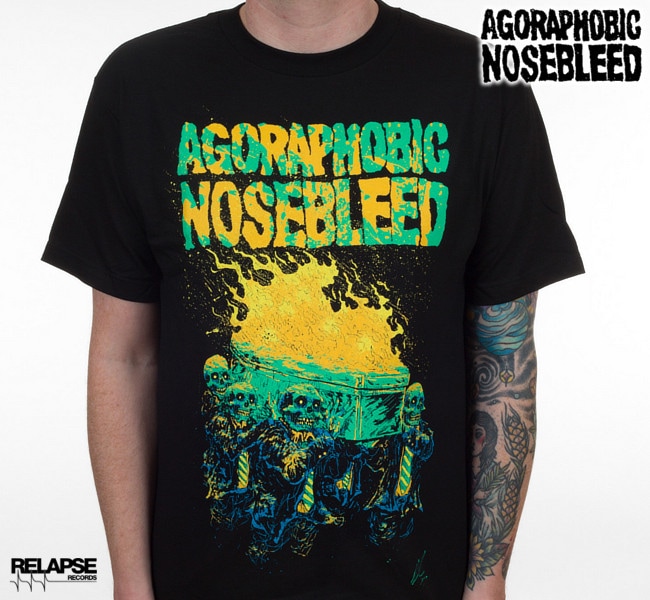 Agoraphobic Nosebleed/アゴラフォビック・ノーズブリード - Burning