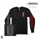 Converge / コンヴァージ - The Blade ロングスリーブ・長袖シャツ(ブラック)