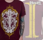 Ingested / インジェステッド - Emblem Tシャツ(マルーン)3XLあり