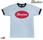 Samiam / サマイアム - Oval リンガーTシャツ(ライトブルー)