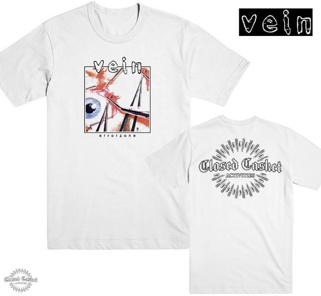 【激レア】Richie Kotzen Wave Of Emotion Tシャツ Vein / ヴェイン - ERRORZONE Tシャツ (ホワイト)※復活 | Tシャツ