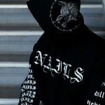 NAILS / ネイルズ - YOU WILL NEVER BE ONE OF US プルオーバーパーカー(ブラック)