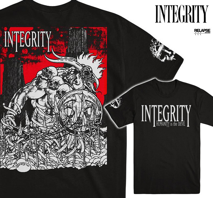 INTEGRITY /インテグリティ - HUMANITY IS THE DEVIL Tシャツ