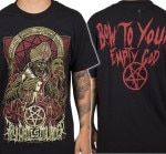 Thy Art Is Murder / ザイ・アート・イズ・マーダー - Evil Pope Tシャツ(ブラック)