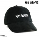 Kids Insane / キッズ・インセイン - LOGO ダッドハット・キャップ(ブラック)