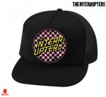 The Interrupters / ジ・インタラプターズ - Checkered Logo メッシュキャップ(ブラック)