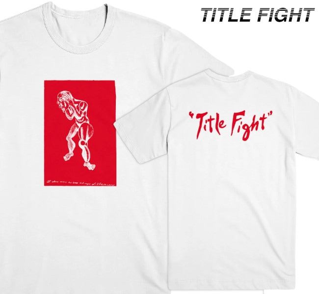 Title Fight / タイトルファイト - Hypernight Tシャツ(ホワイト) | T