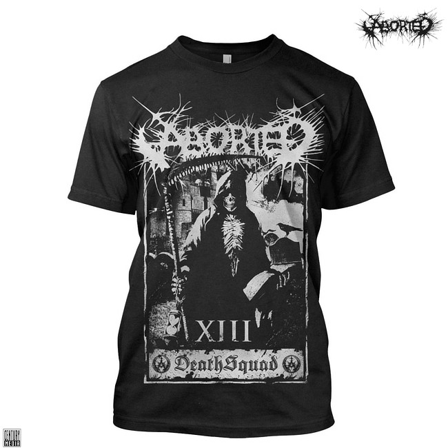 Aborted / アボーテッド - Tarot Tシャツ(ブラック) | Tシャツ 