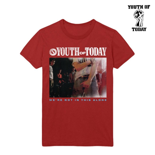 Youth Of Today /ユース・オブ・トゥデイ - We're Not In This Alone T