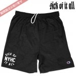【NY/HC期間限定】Sick of It All / シック・オブ・イット・オール NYHC ショーツ・ハーフパンツ【5月25日(土曜)夜9時まで】