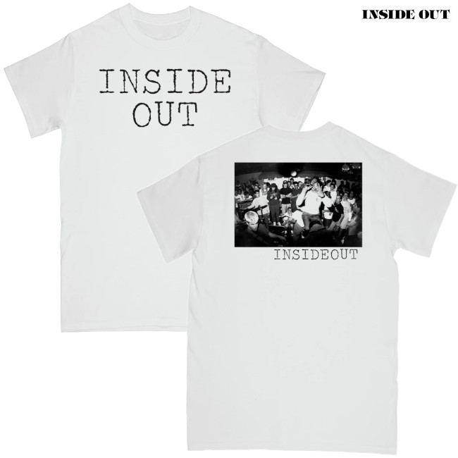 Inside Out / インサイド・アウト - Logo Tシャツ(ホワイト) | T