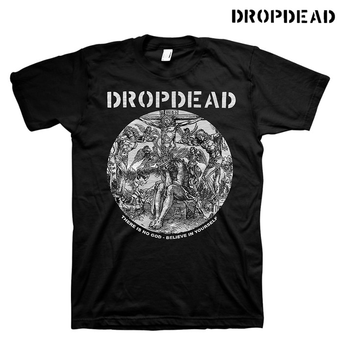 dropdead ロングtシャツ　ダメージ加工 ☆関税/送料込み☆【DROPDEAD】Rot 'N' Roll Tシャツ (Dropdead/T