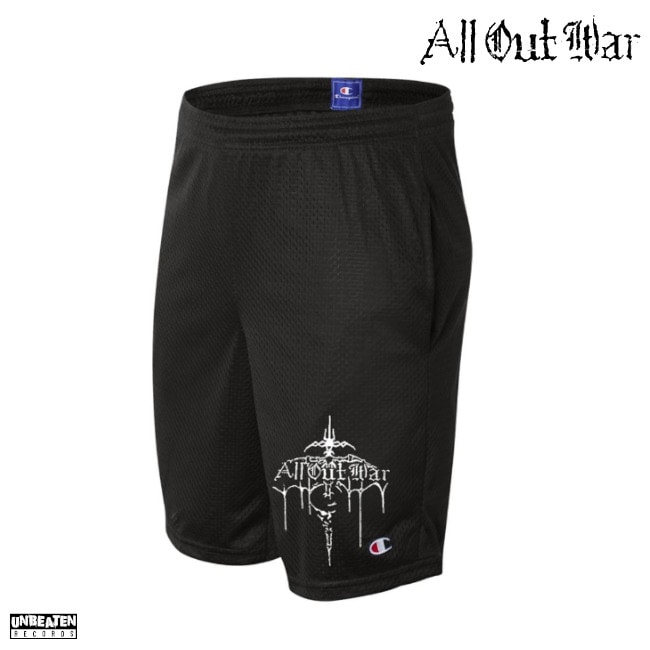 All Out War / オール・アウト・ウォー - Logo メッシュパンツ
