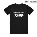 Spanish Love Songs / スパニッシュ・ラブ・ソングス - Globe Tシャツ(ブラック)