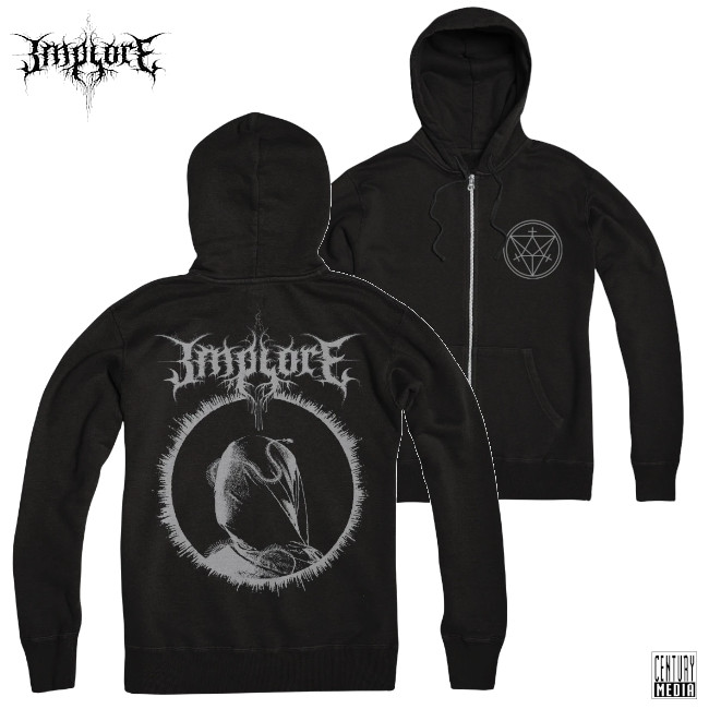 Improre / インプローレ - SIGIL ジップアップパーカー (ブラック