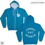 Jimmy Eat Wrld /ジミー・イート・ワールド - Surviving ジップアップパーカー (ブルー)