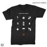 Jimmy Eat Wrld /ジミー・イート・ワールド - Surviving Icons Tシャツ (ブラック)
