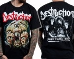 Destruction/デストラクション - Release from agony Tシャツ(ブラック)3XLあり