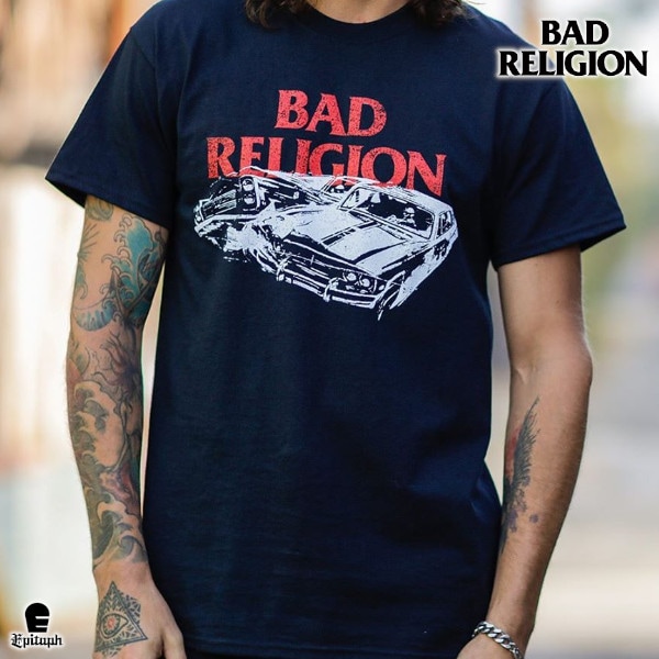 Bad Religion / バッド・レリジョン - Car Crash Tシャツ(ブラック