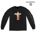 Counterparts / カウンターパーツ - Statue ロングスリーブ・長袖シャツ(ブラック)