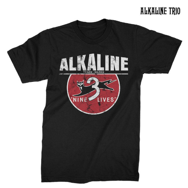 Alkaline Trio / アルカライン・トリオ - Nine Lives Tシャツ