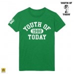 Youth Of Today /ユース・オブ・トゥデイ - 1988 Tシャツ(グリーン)