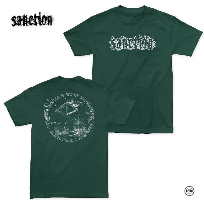 Sanction / サンクション - Live Shot Tシャツ (グリーン) | Tシャツ