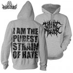 Thy Art Is Murder / ザイ・アート・イズ・マーダー - Purest Strain Of Hate Grind プルオーバーパーカー(グレー)