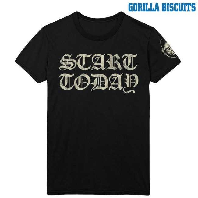 Gorilla Biscuits /ゴリラ・ビスケッツ - Start Today Tシャツ