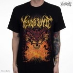 Xenobiotic / ゼノバイオティック - Skulcano Tシャツ(ブラック)